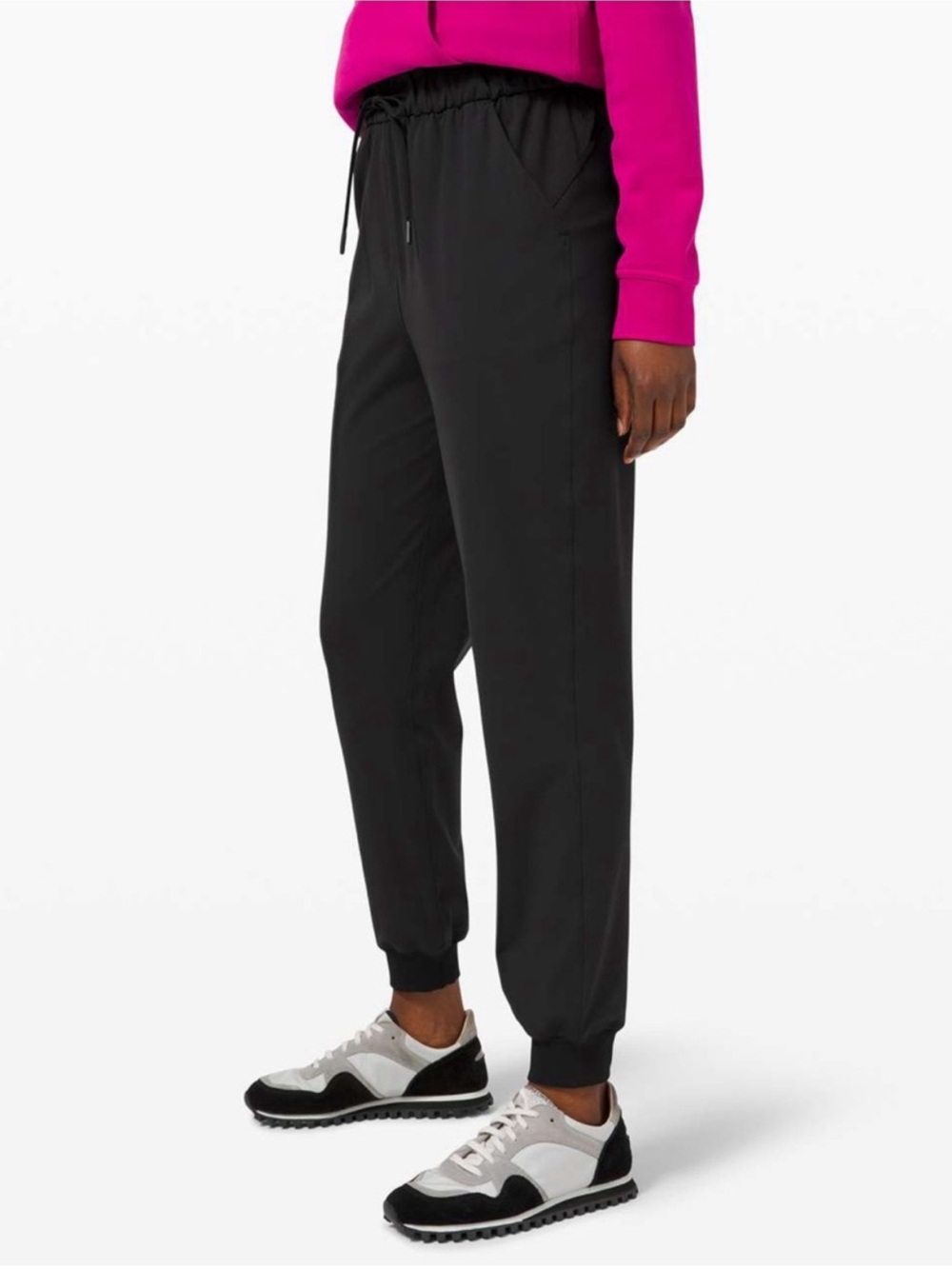 Lululemon Keep Moving High-Rise Jogger Size 8 Black